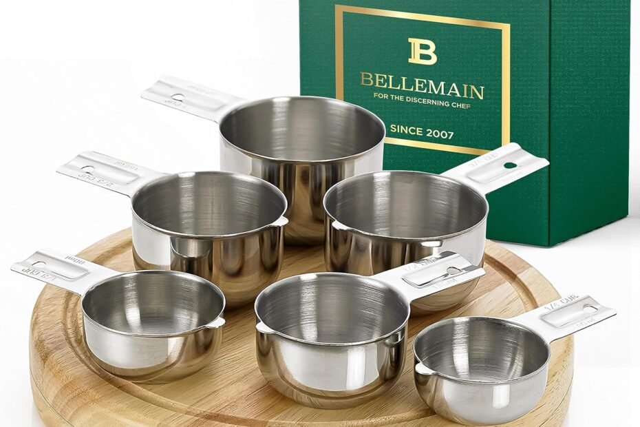 Bake Like a Pro: Review of Bellemain Stainless Steel Nesting Measuring Cups