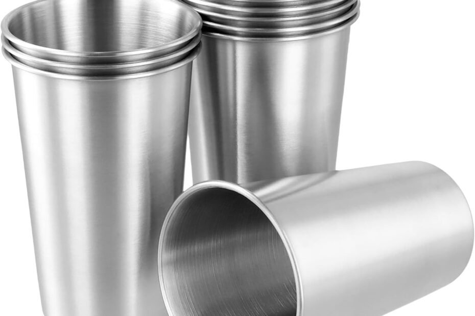 Cheers to Quality: Discover the QWORK 16 Ounce Stainless Steel Pint Cups!