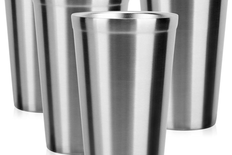 Chill in Style: Review of Beasea 16 oz Stainless Steel Cups for Every Occasion!