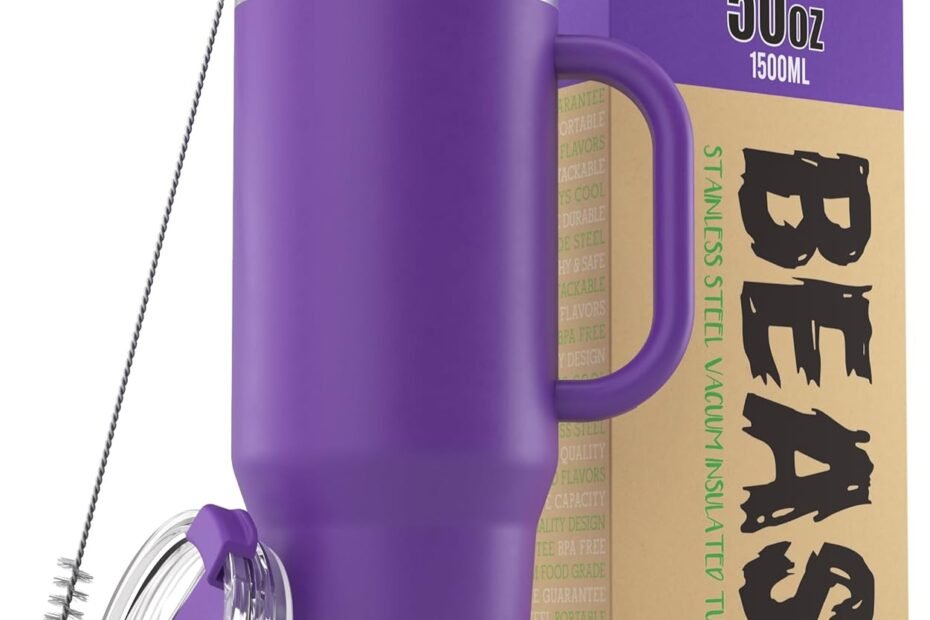 Discover the Beast 50 oz Tumbler: Ultimate Insulated Travel Companion!