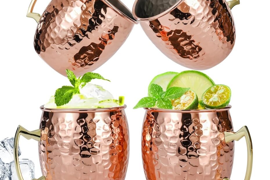 Elevate Your Drinking Experience: Moscow Mule Mugs Set of 4 Review