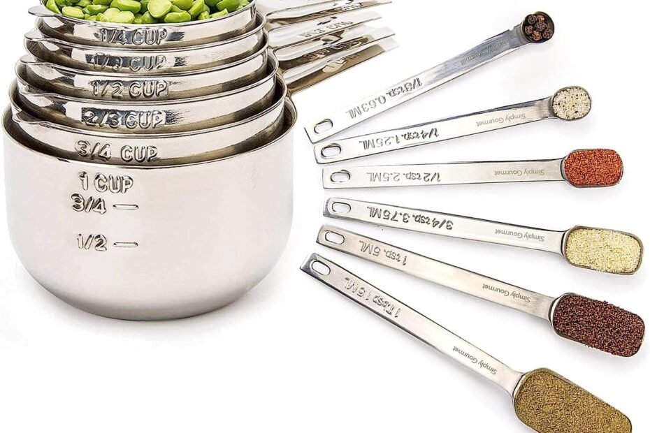 Master Your Recipes: The Ultimate Simply Gourmet Measuring Cups and Spoons Set Review
