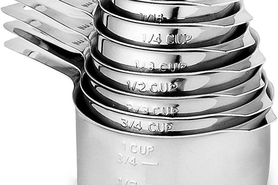 Precision Cooking: Review of the 7-Piece Stainless Steel Measuring Cup Set