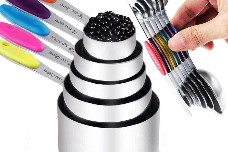 Precision in Your Kitchen: TILUCK Measuring Cups & Magnetic Spoons Review
