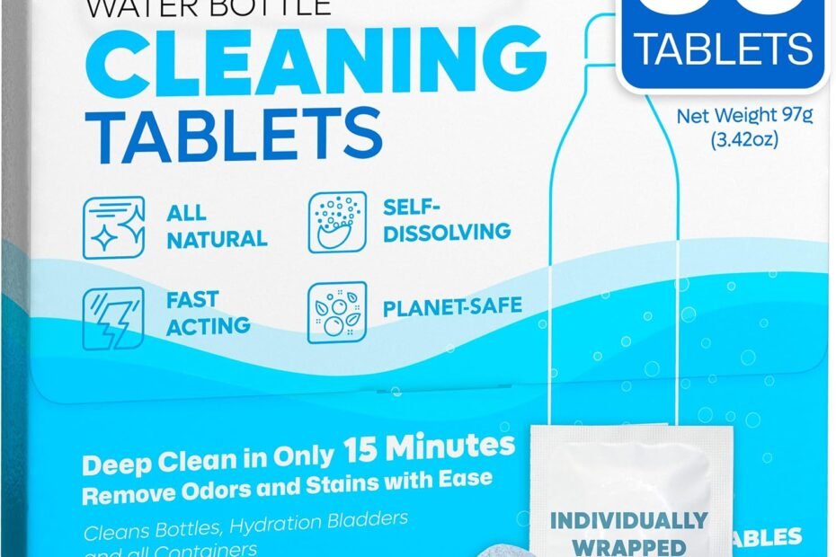 Revitalize Your Reusable Bottles: Ultimate Review of Water Bottle Cleaning Tablets!