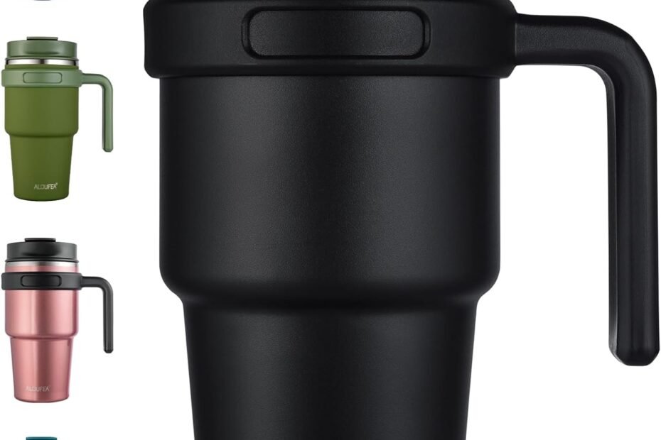 Sip in Style: ALOUFEA 20 oz Insulated Coffee Mug Review