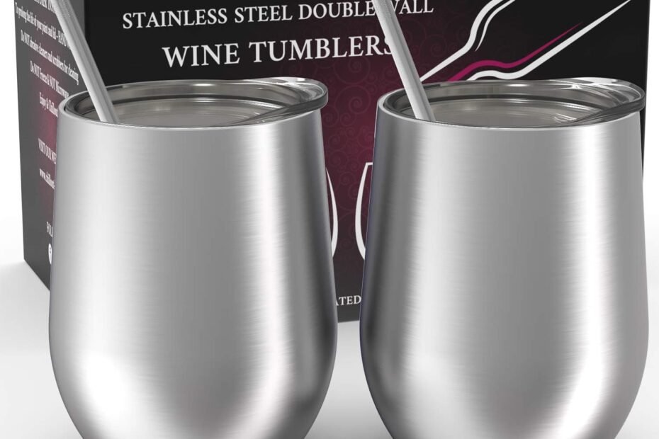 Sip in Style: CHILLOUT LIFE Stainless Steel Wine Tumblers Review