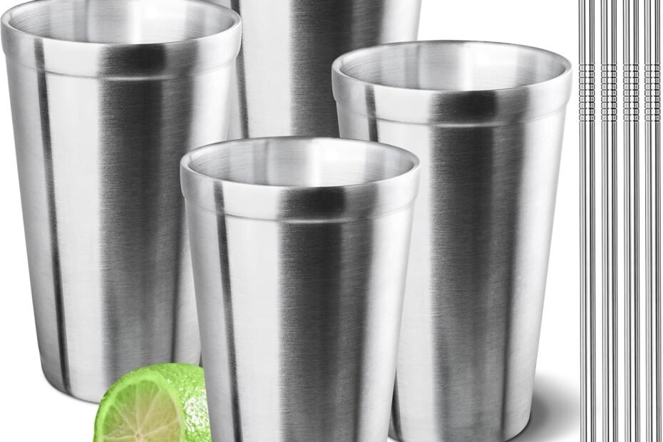 Sip in Style: Review of LINALL Stainless Steel Shatterproof Cups