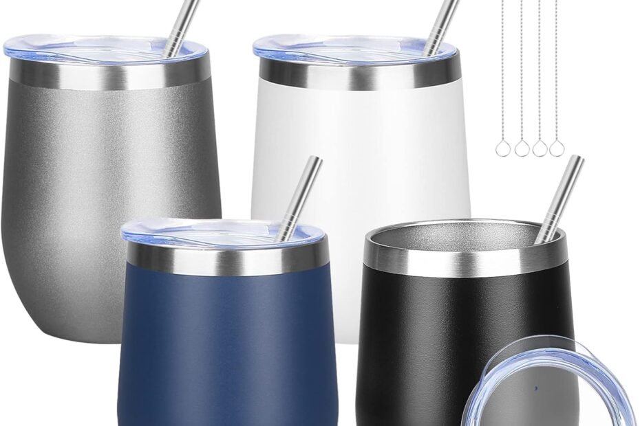 Sip in Style: Review of the Versatile 12oz Stainless Steel Wine Tumblers