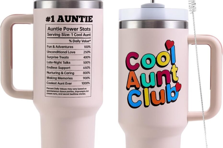 Sip in Style: The Ultimate Cool Aunt Tumbler for Every Occasion!