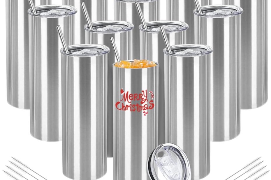 Sip in Style: The Ultimate Review of 12 Pack Stainless Steel Skinny Tumblers!