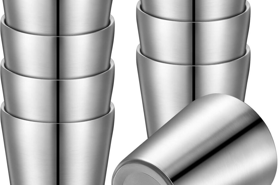 Sip in Style: The Ultimate Review of 8 Pack Stainless Steel Insulated Tumblers