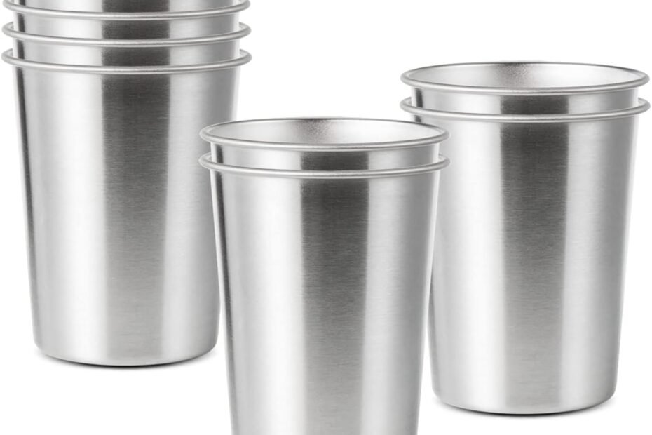 Sip Safely: The Ultimate Review of 8-Pack Stainless Steel Kids Cups!