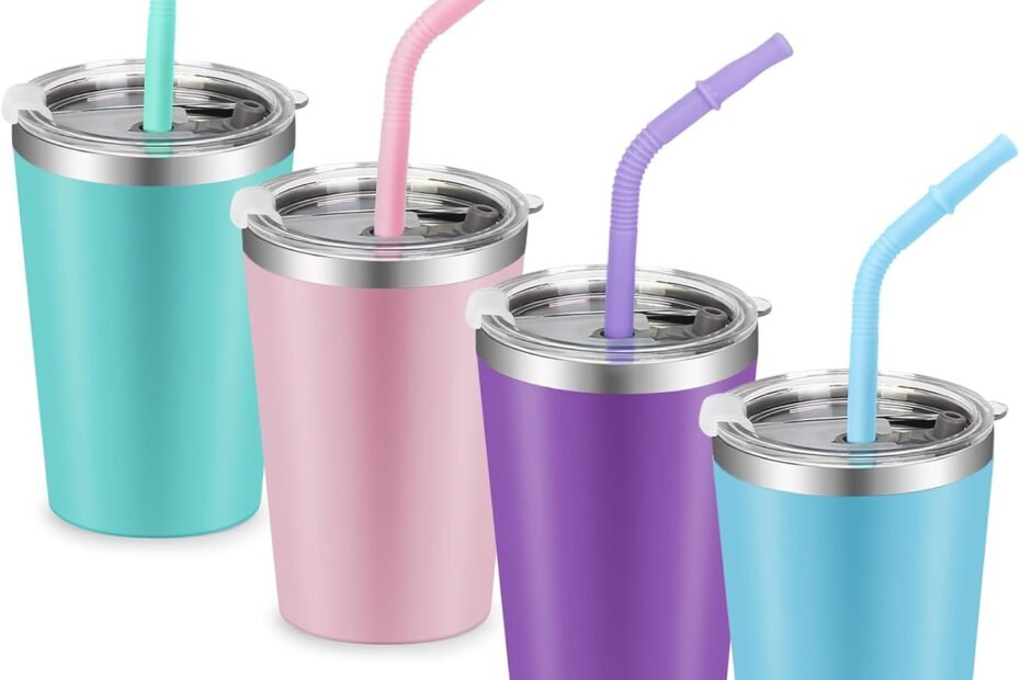 Spill-Proof Fun: Review of Kids Tumblers with Lids and Straws - Perfect for Every Sip!