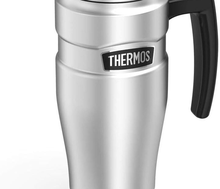 Stay Hot on the Go: THERMOS Stainless King Travel Mug Review