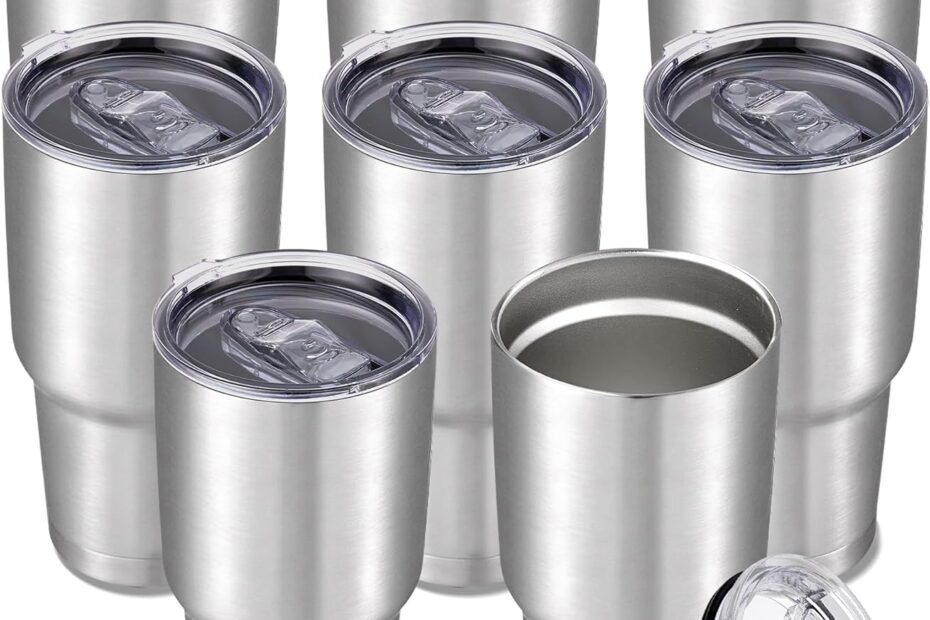 Stay Hydrated in Style: Review of the 30 oz Stainless Steel Travel Mug Set!