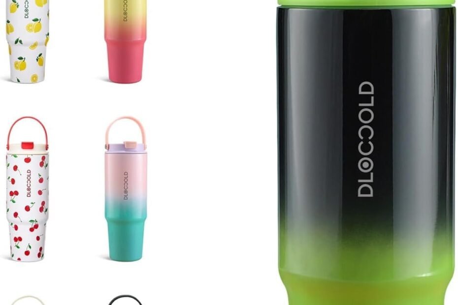 Stay Hydrated in Style: The DLOCCOLD 30 oz Stainless Steel Tumbler Review
