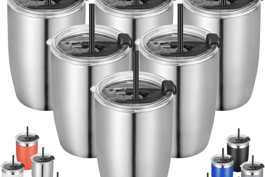 Stay Hydrated in Style: VEGOND 12 oz Stainless Steel Tumblers Reviewed