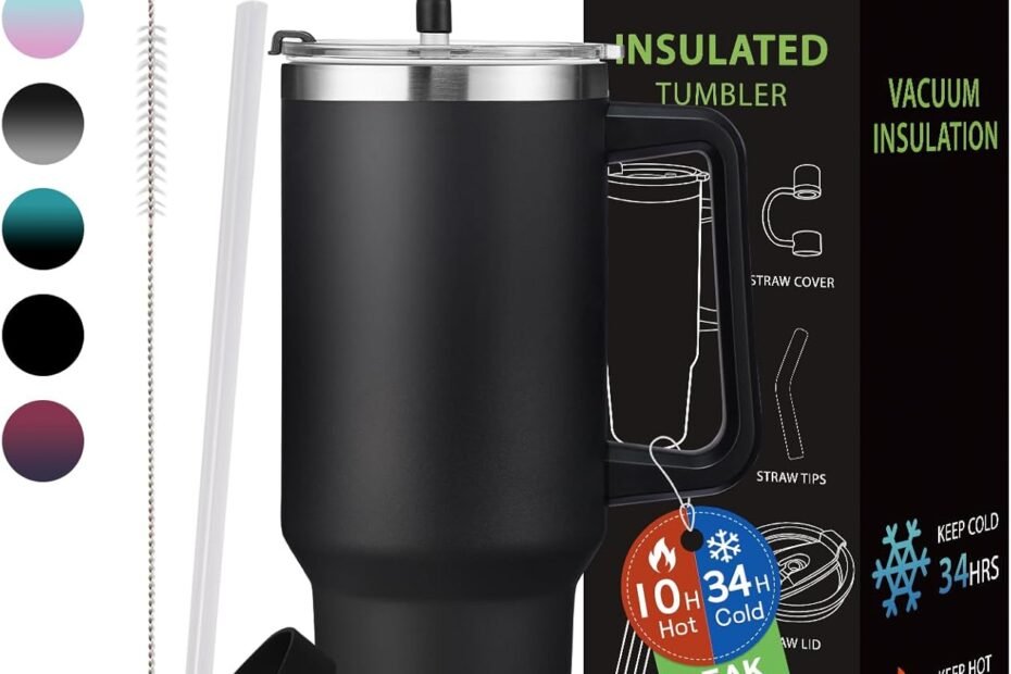 Stay Hydrated: The Ultimate Review of the BENZZO 40oz Stainless Steel Tumbler