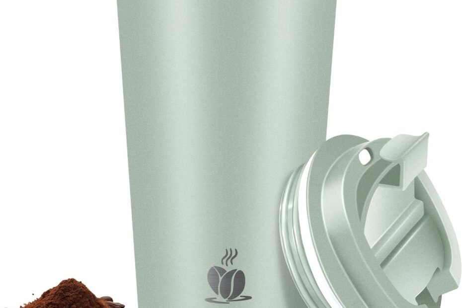 Stay Refreshed Anywhere: The Ultimate 17oz Insulated Travel Coffee Mug Review!