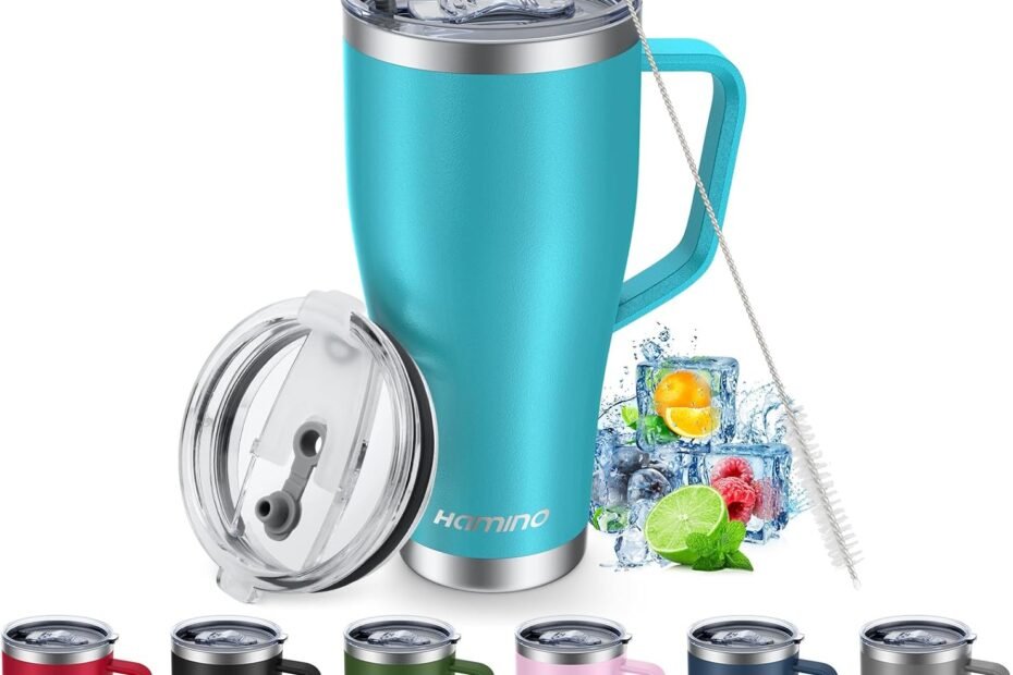 Stay Refreshed On-the-Go: Review of the 30 oz Tiffany Blue Insulated Travel Tumbler