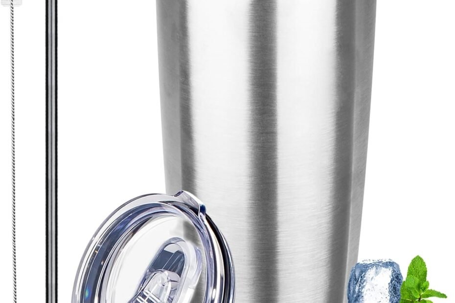 Stay Refreshed: The Ultimate 20 oz Stainless Steel Insulated Tumbler Review!
