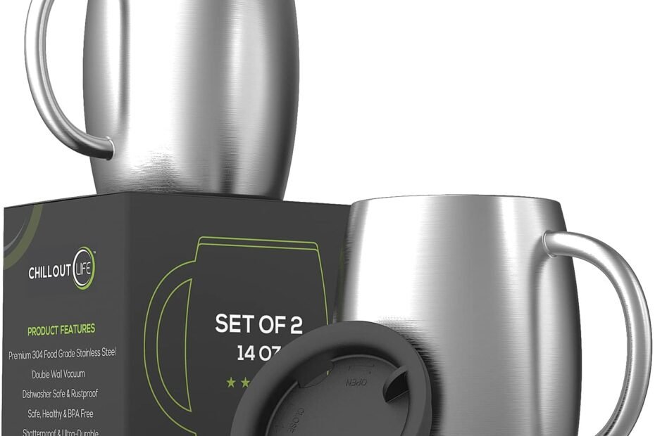 Stay Warm or Cool: Review of CHILLOUT LIFE Stainless Steel Insulated Coffee Mugs