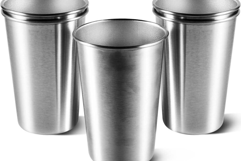 Ultimate Durability: Review of 5 Pack Shatterproof Stainless Steel Pint Cups