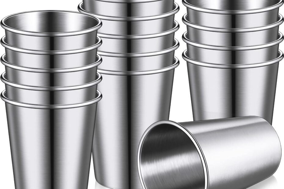 Ultimate Review: Baderke 16 Pack Stainless Steel Cups - Perfect for Travel and Camping!