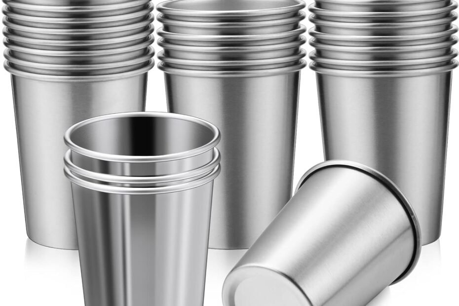 Unbreakable Elegance: Why the 30 Pack Stainless Steel Cups are a Must-Have for Every Occasion!