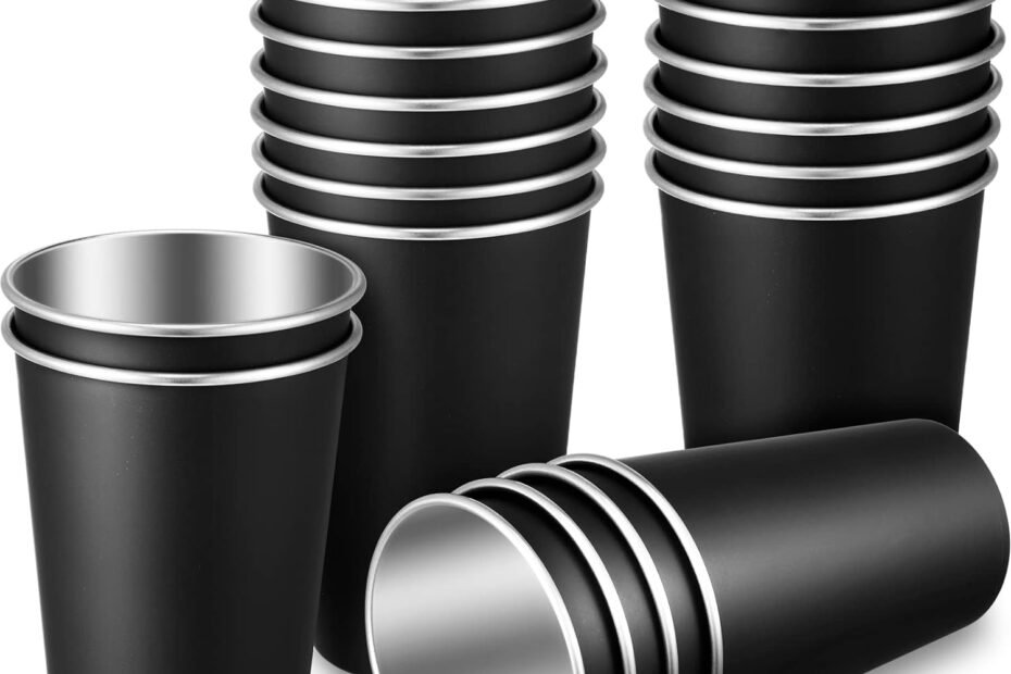Unbreakable Style: Review of 20 Pack Stainless Steel Pint Cups for Every Occasion