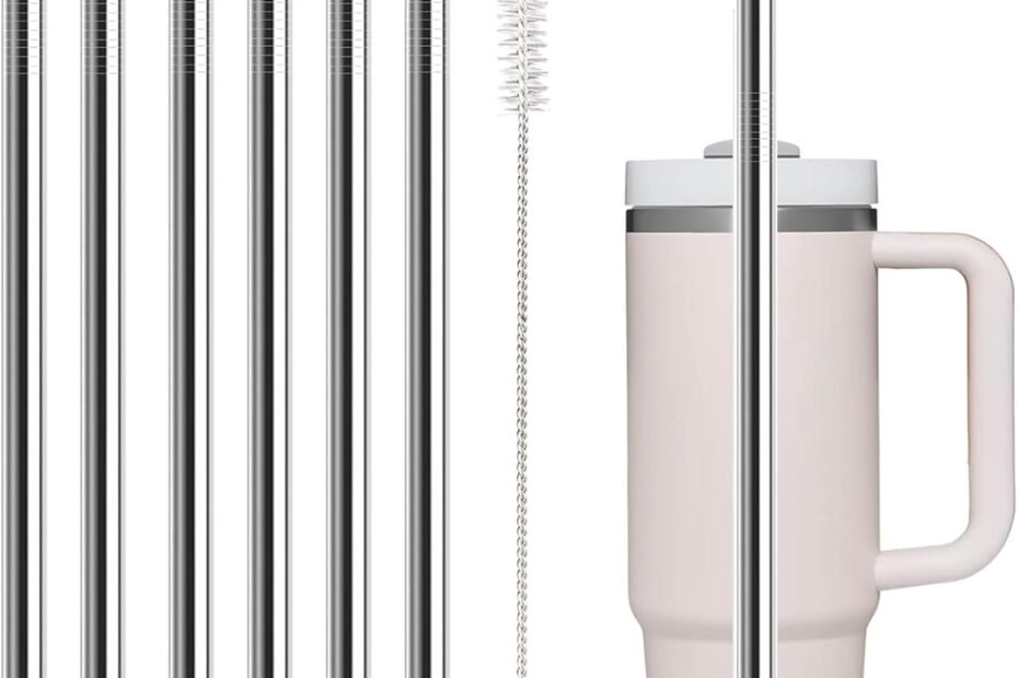 Upgrade Your Stanley Cup: 6 PCS Stainless Steel Straw Replacement Review