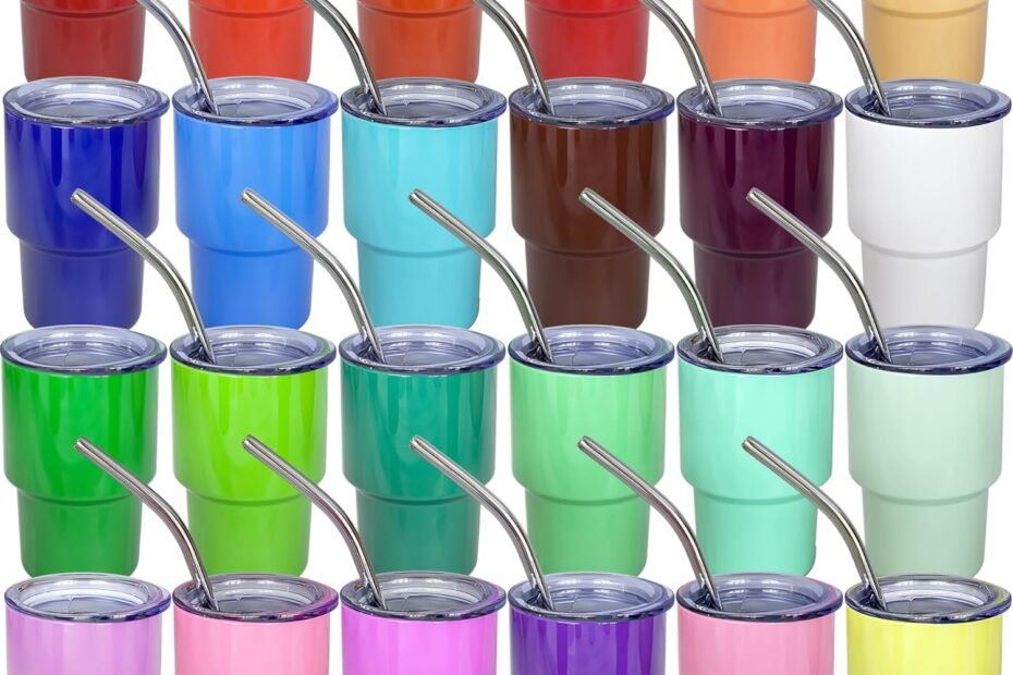 Elevate Your Celebration: 24 Pack Mini Tumbler Shot Glasses Review