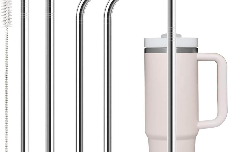 Elevate Your Hydration: Review of the Stanley Quencher 40oz Tumbler with Metal Straws