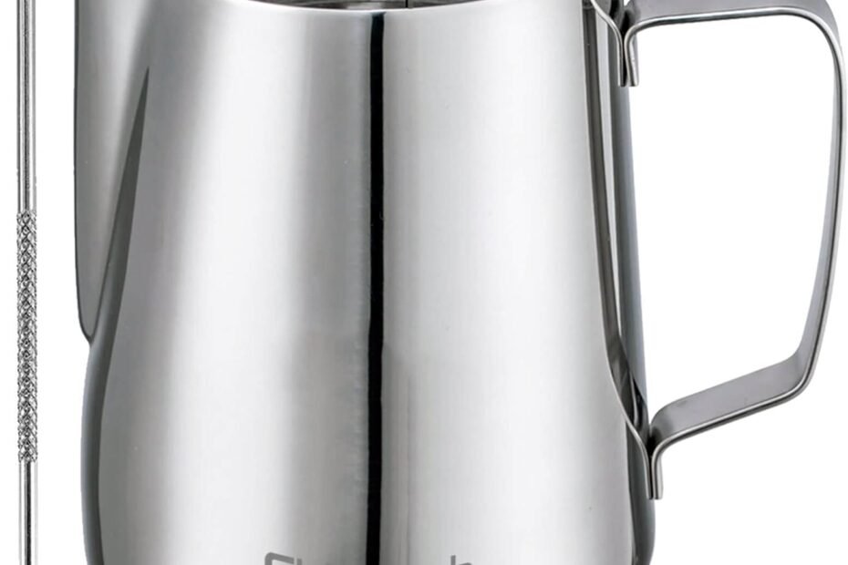 Master Your Coffee Game with the Best Stainless Steel Milk Frothing Pitcher!