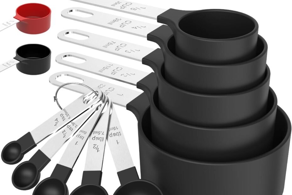 Master Your Measurements: TILUCK Stackable Measuring Cups & Spoons Set Review