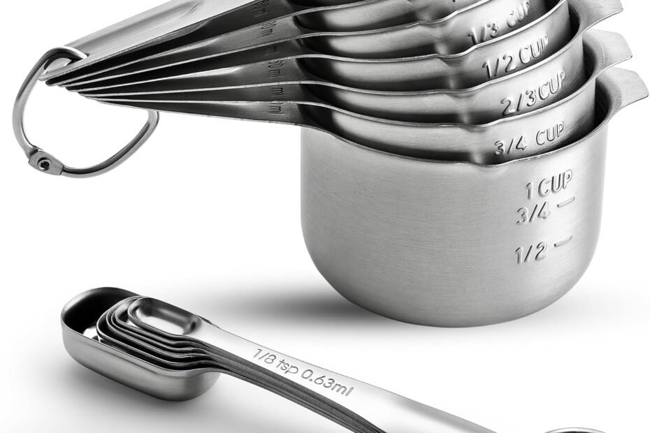 Master Your Recipes: Spring Chef Stainless Steel Measuring Cups & Spoons Review