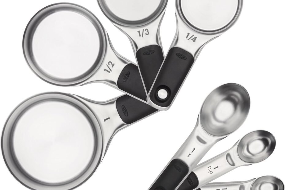 Precision in Your Kitchen: A Review of OXO Good Grips Stainless Steel Measuring Cups and Spoons Set