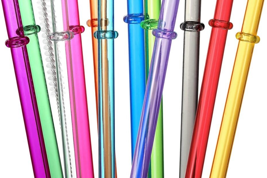 Sip in Style: Discover the 24 PCS Reusable Straws for All Your Favorite Drinks!