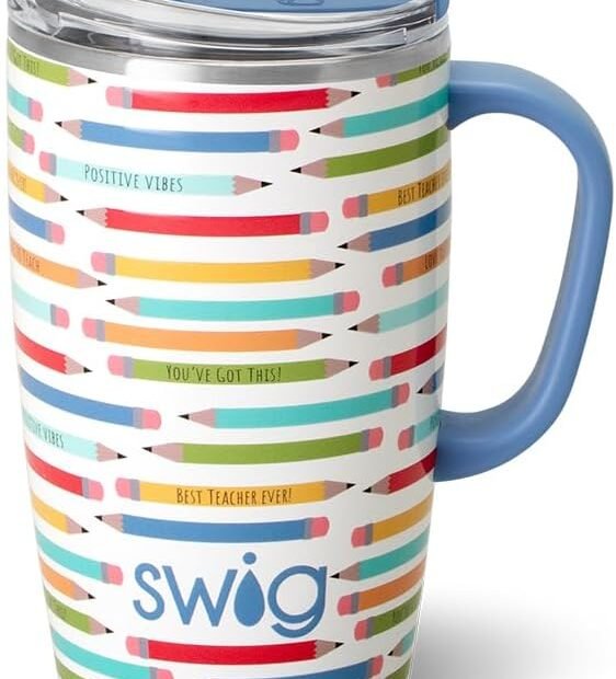 Sip in Style: Discover the Swig Life Teacher Travel Mug!
