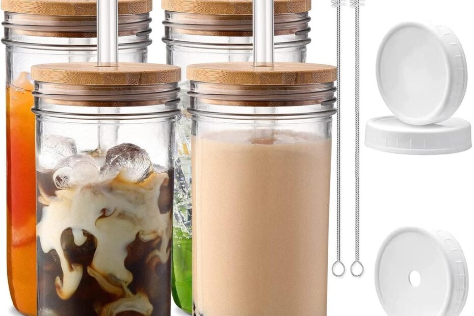Sip in Style: DWTS DANWEITESI 24 oz Glass Cups Review