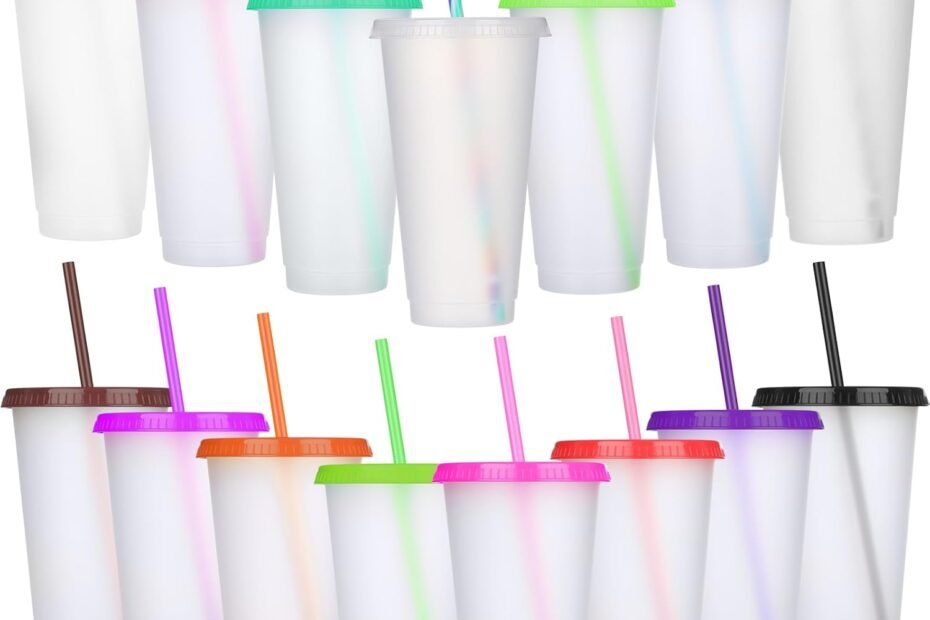 Sip in Style: Review of Honeydak's Colorful 15-Pack Tumbler Set for All Your Events!