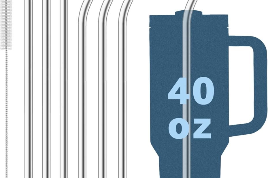 Sip in Style: Review of Stanley Quencher 40oz Tumbler Straws
