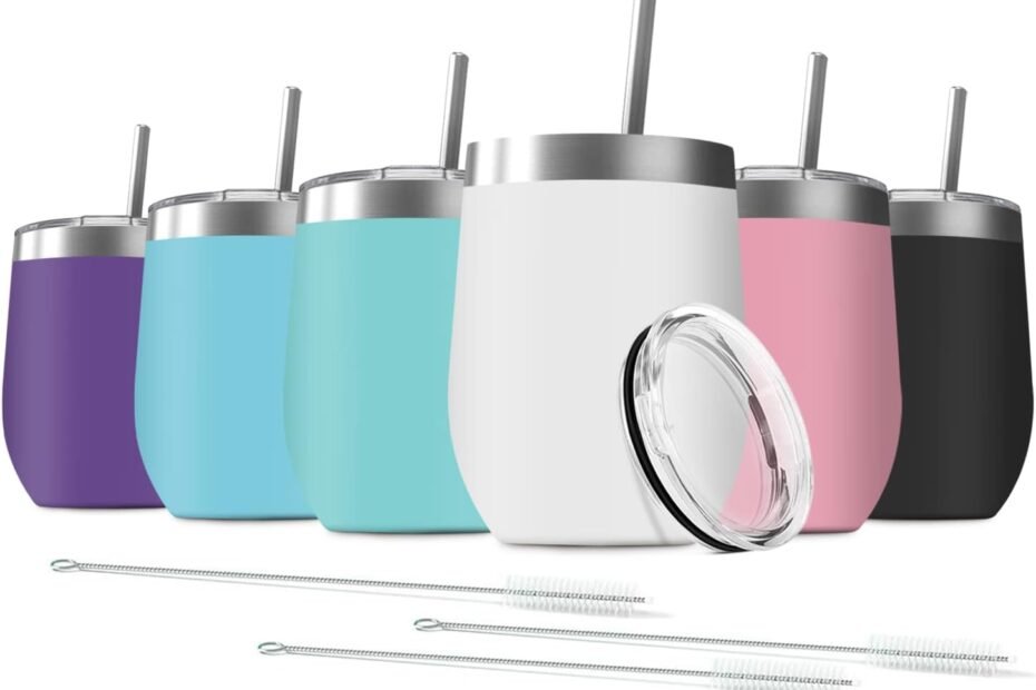 Sip in Style: Review of the 6 Pack Stainless Steel Wine Tumblers for Every Occasion!