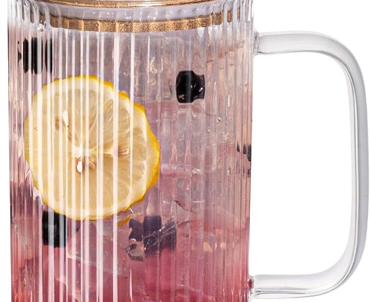 Sip in Style: The Ultimate 32oz Glass Tumbler for Every Beverage