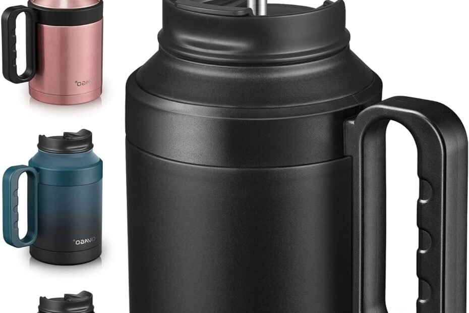 Stay Cool and Stylish: The CIVAGO 50 oz Insulated Tumbler Review