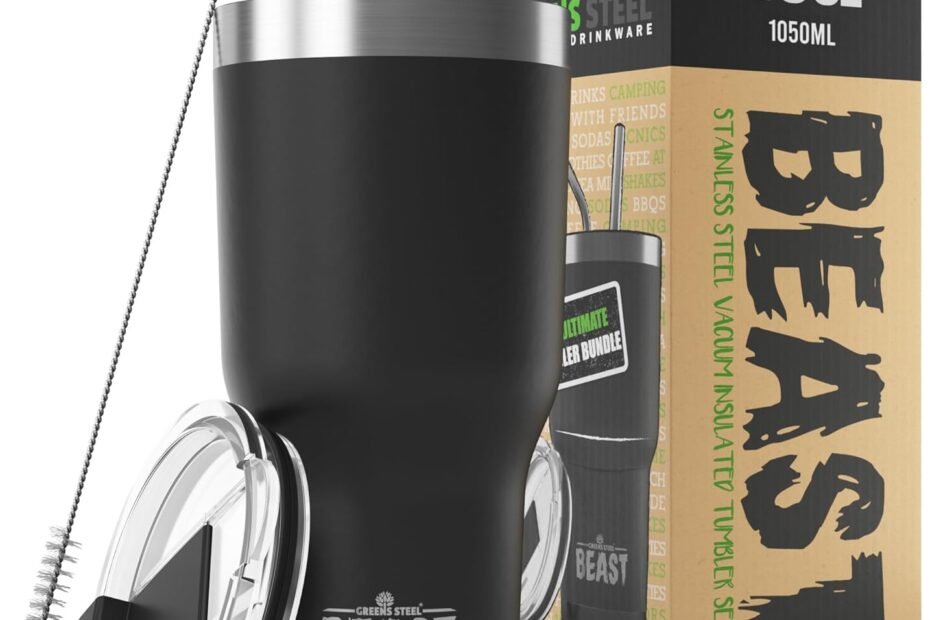 Stay Cool or Savor Hot: The Ultimate Review of the Beast 40 oz Stainless Steel Tumbler!