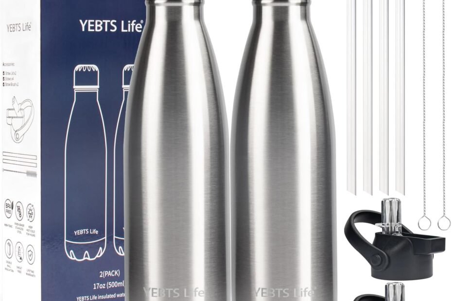 Stay Hydrated Anywhere: A Review of the Insulated 2-Pack Stainless Steel Water Bottles