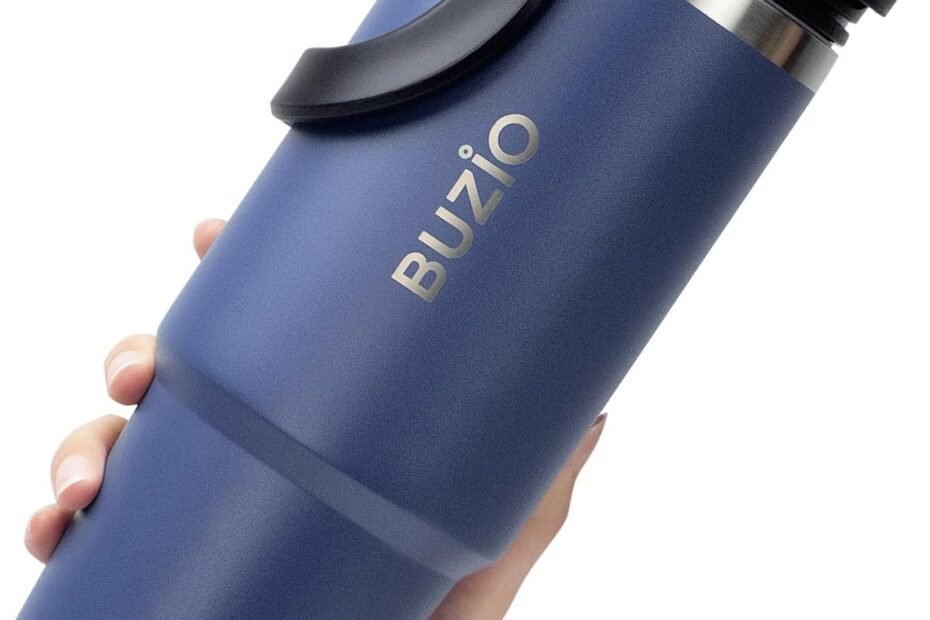 Stay Hydrated Anywhere: BUZIO 40 oz Insulated Tumbler Review