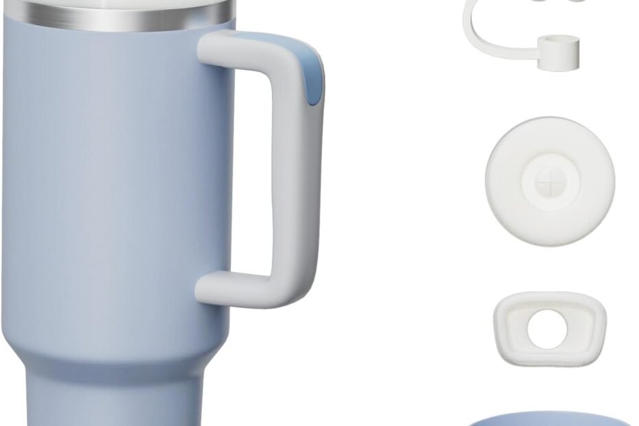 Stay Hydrated Anywhere: KISSKIND 40 oz Insulated Tumbler Review